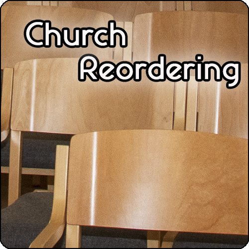 Icon to link to the annual story of our Church reordering. Opens a new window.